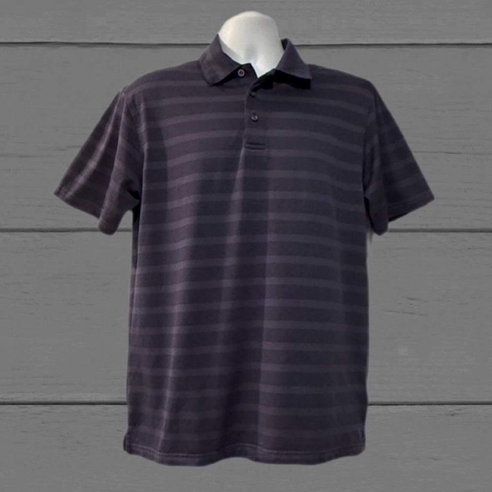 Bolle Performance Golf Polo Shirt | Size M | Purple-Blue Tone | Moisture-Wicking